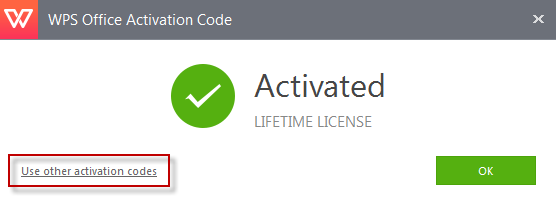 waltr activation code